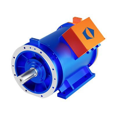 Синхронный двигатель с постоянными магнитами и воздушным охлаждением